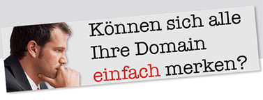 domain gut merken können